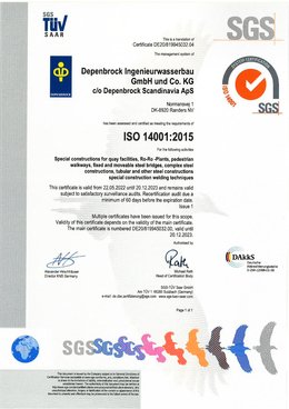 ISO 14001 Certifikater