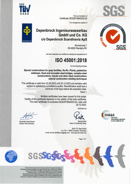 ISO 45001 Certifikater